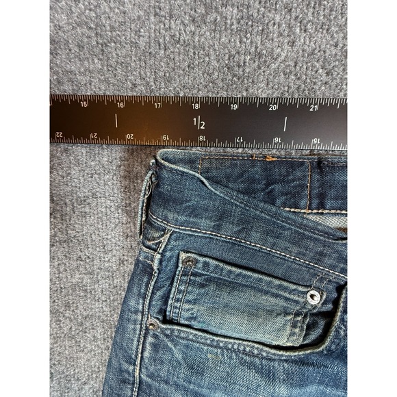 Levi's 527 Straight Leg Jeans Mens 38x30 Blue Denim Cotton Stretch Medium Wash - Picture 6 of 8